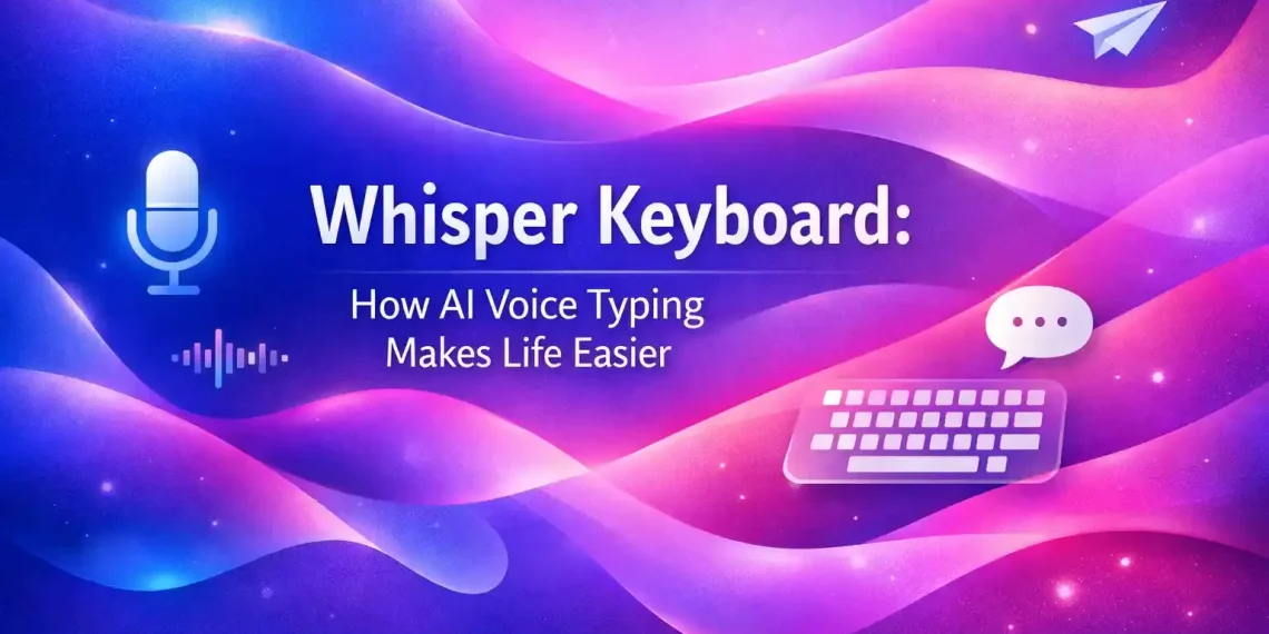 From Typing to Talking: The Rise of the Whisper-Filled Office